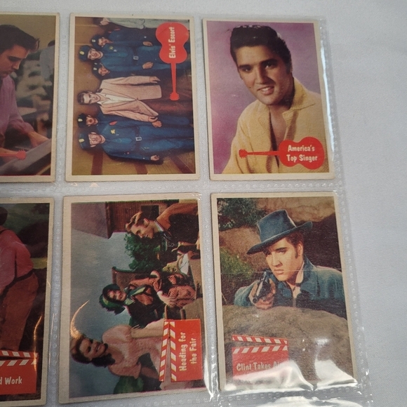 Lot of 16 Elvis Presley 1956 Bubbles Inc. Trading Cards Ungraded EUC - Picture 4 of 13
